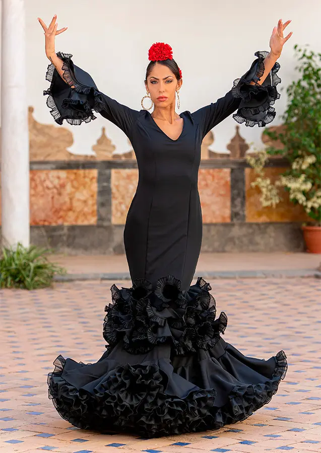 modelo traje torre flamenca