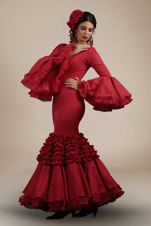 modelo sacromonte traje torre flamenca