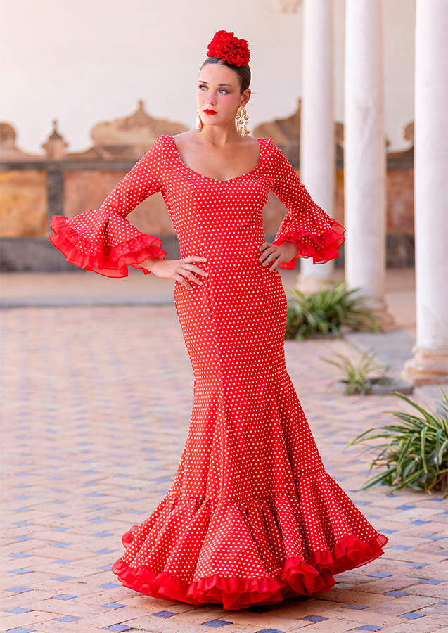 modelo traje torre flamenca