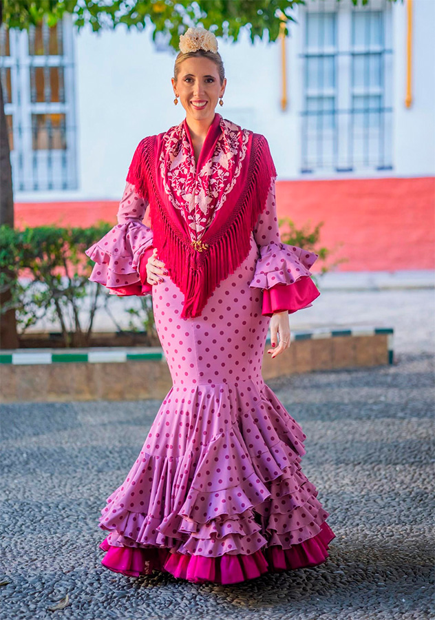 modelo solea traje flamenca torreflamenca