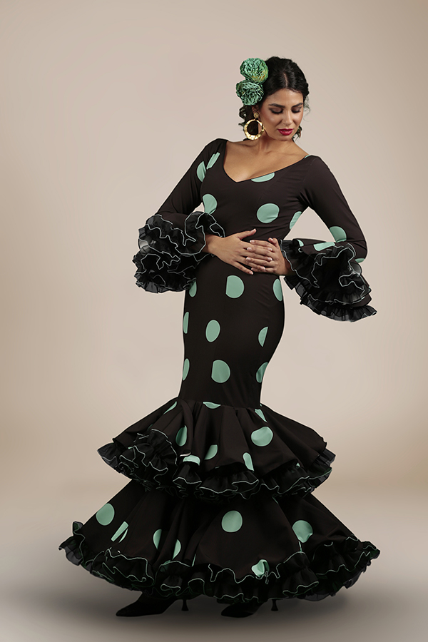 modelo fabiola traje torre flamenca