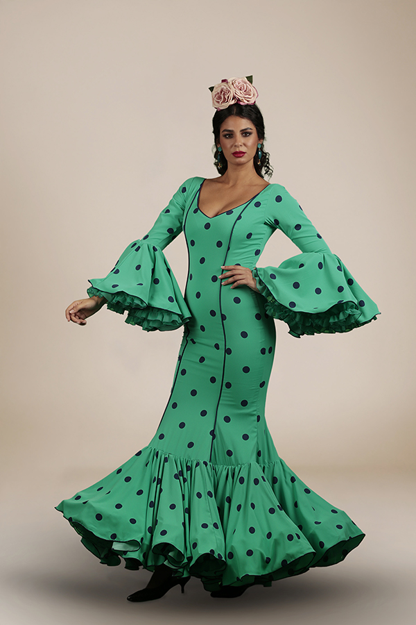 modelo verdiales traje torre flamenca