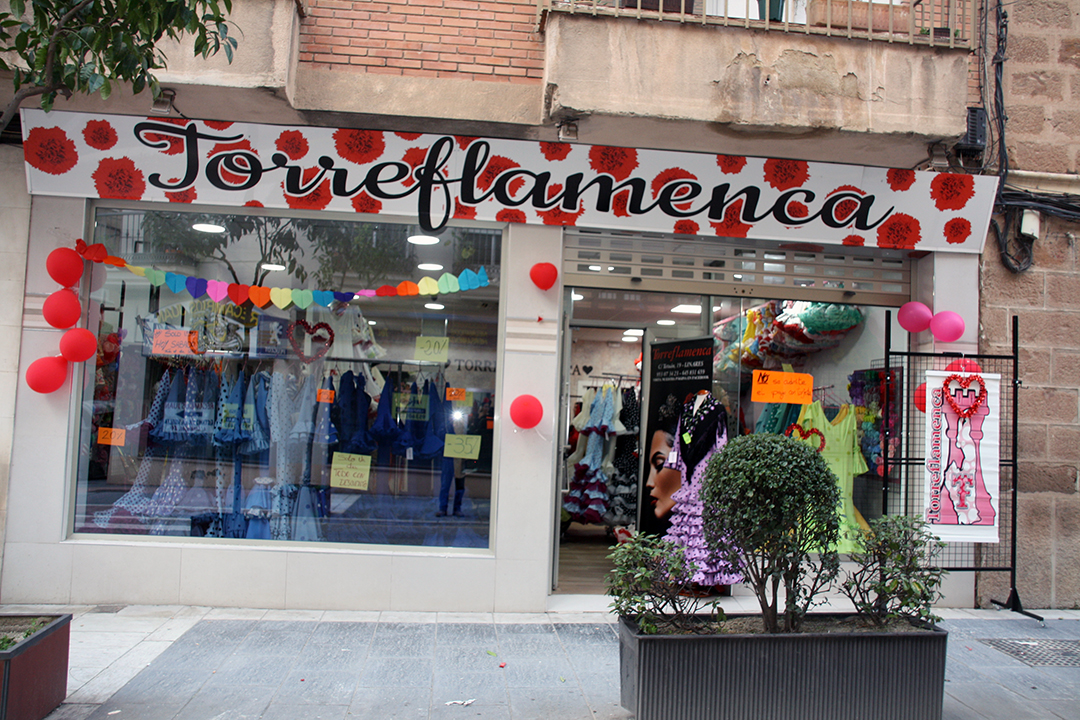 Apertura temporada moda flamenca Torre Flamenca Linares febrero